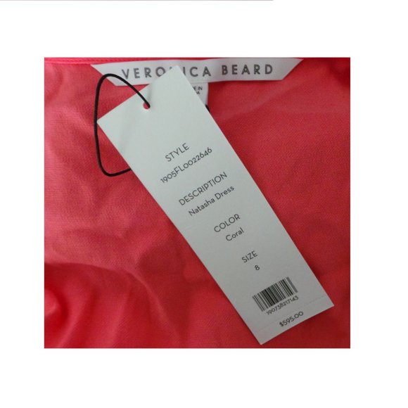 NWT $595 VERONICA BEARD NATASHA RUCHED SATIN DRESS - Picture 4 of 5